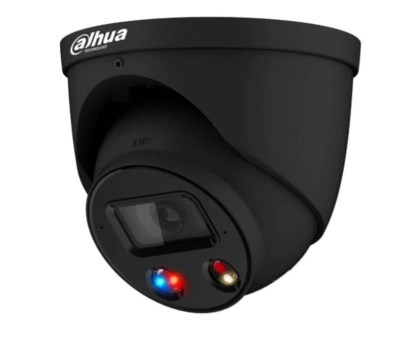 Dahua 8MP TiOC Turret, AcuPick, Eyeball 2.8mm, Black