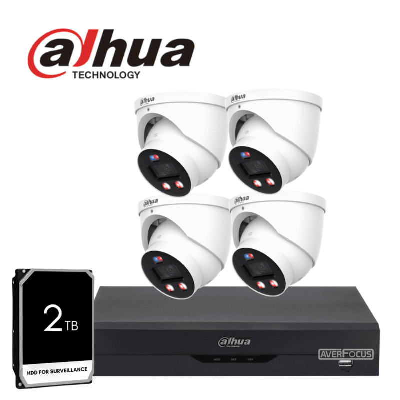 Dahua 8MP WizColor PRO KIT(HDW3849H-PRO)