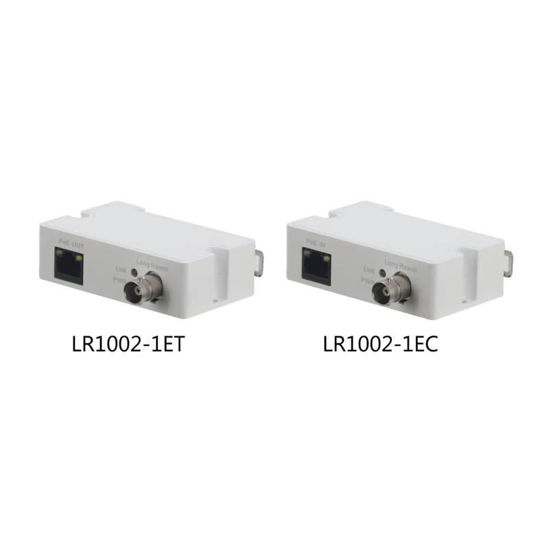 Dahua Long Reach Ethernet over Coax Extender, 1 Pair