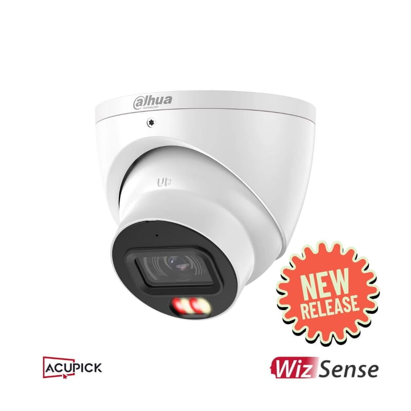 Dahua New 8MP Smart Dual Light 2.8mm Eyeball WizSense Camera
