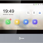 Hikvision 7" Indoor Station, IP, WIFI, POE/12V DC