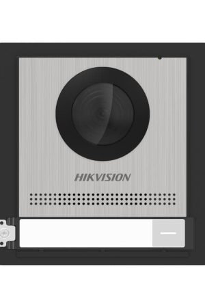 Hikvision Intercom Modular Main Camera One Button Unit, Stainless Steel