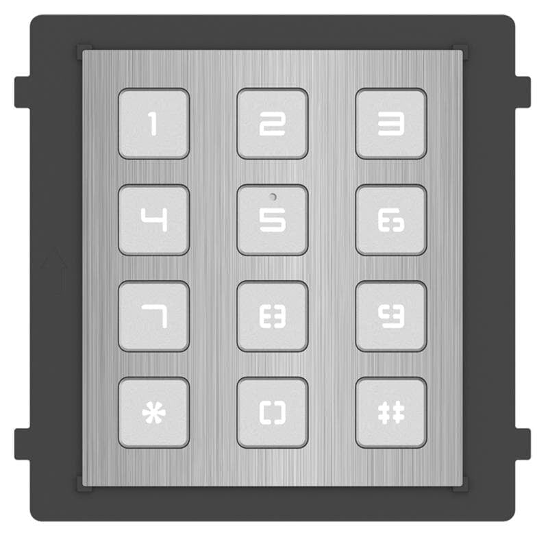 Hikvision Keypad Module KD8 Series, Stainless Steel